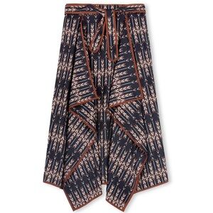 Junees EPIK PRINTED PIPE DETAILED SKIRT